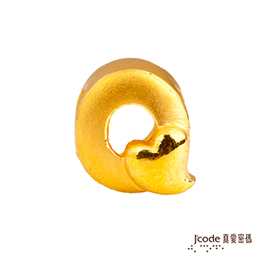 Jcode 真愛密碼 Jcode Q英文字母黃金串珠