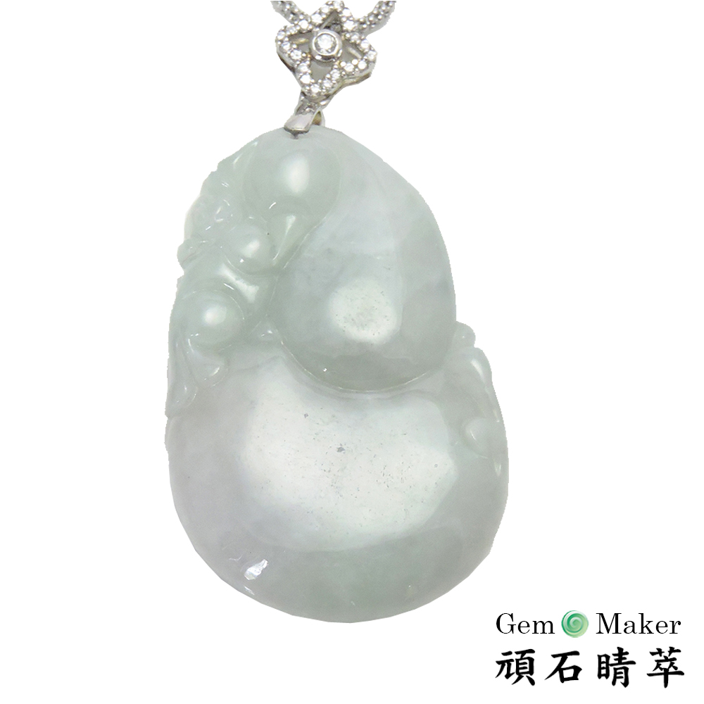 GemMaker 頑石睛萃 福祿猴天然A貨翡翠02