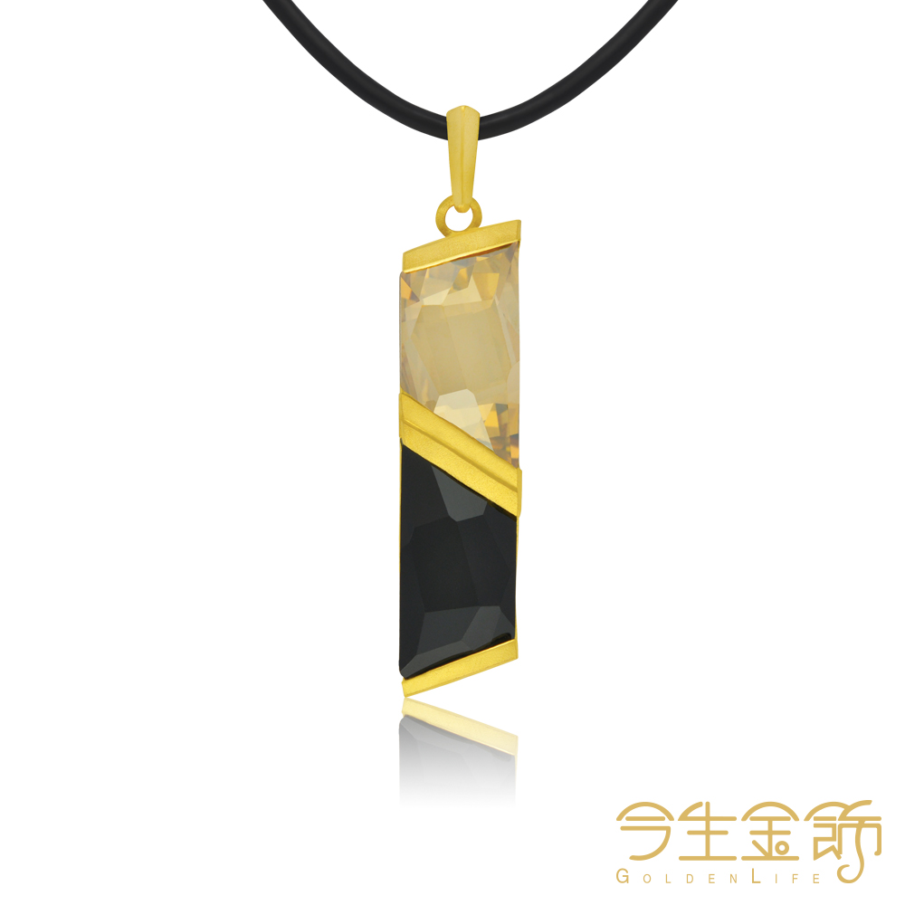 今生金飾 合奏曲男墜 時尚黃金墜飾