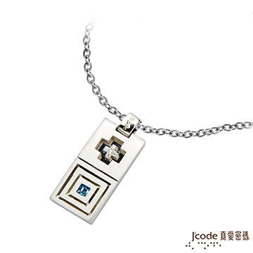 Jcode 真愛密碼 Jcode 存在純銀墜子 送白鋼項鍊