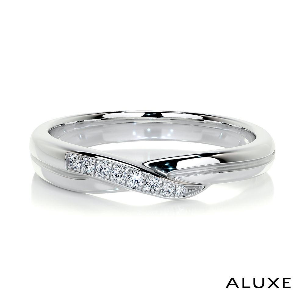 ALUXE 亞立詩 18K金 結婚女戒 RG0506