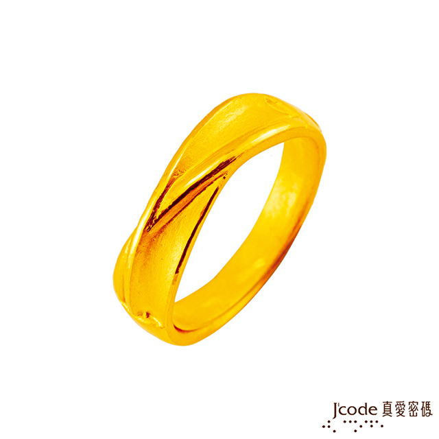 Jcode 真愛密碼 Jcode 邂逅幸福黃金男戒指