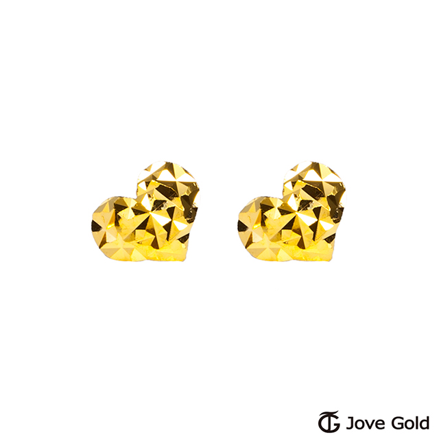 Jove gold 夢想之心黃金耳環