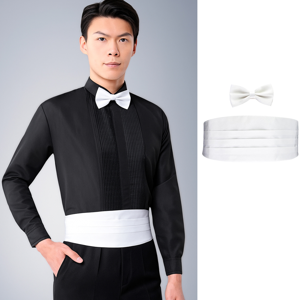 Laifu 拉福 新郎結婚男腰帶腰封領結糾糾(腰封+領結)