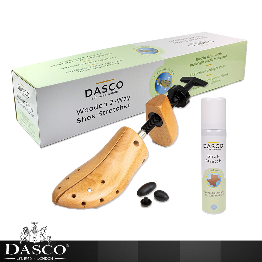 DASCO 伯爵 英國1632原木女鞋楦鞋器 改善鞋子過緊的不適 贈皮革軟化劑 省力好使用