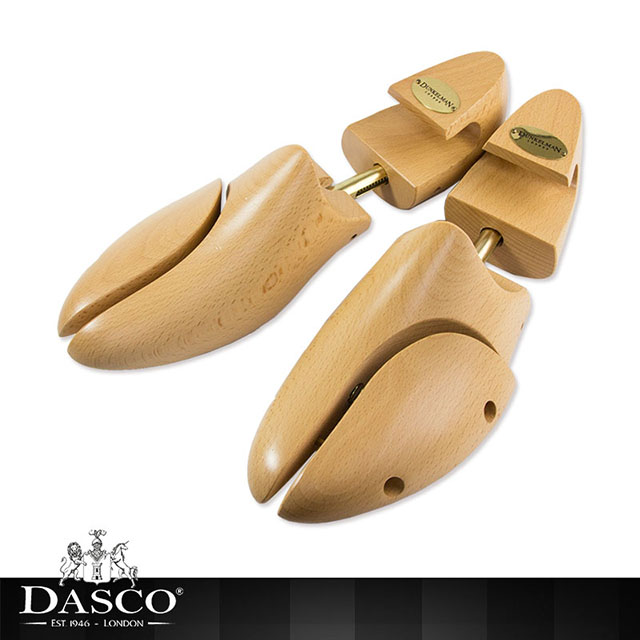 DASCO 伯爵 英國 640豪華櫸木鞋撐-精銅銘板 頂級優質鞋撐