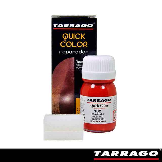 TARRAGO 塔洛革 皮革快速修補染劑(紅紫色系)