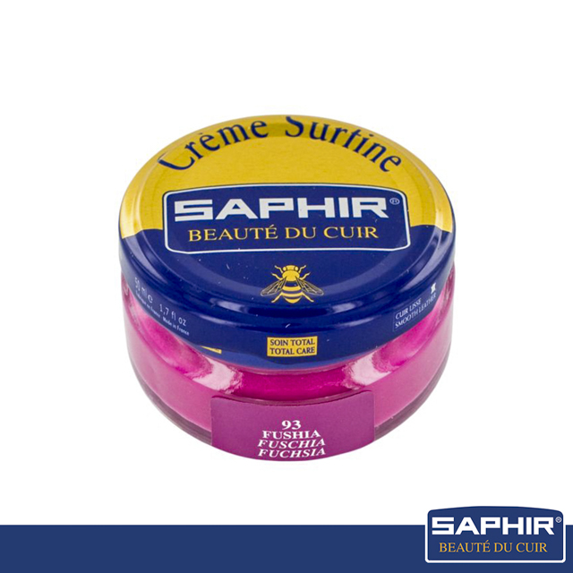 SAPHIR 莎菲爾 皮革鞋蠟(紅粉色系列)