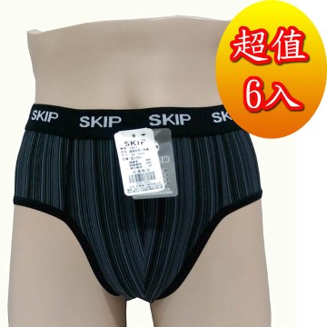 SKIP 四季織 吸排男三角褲