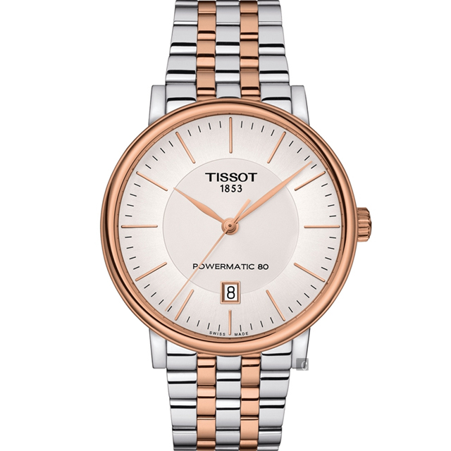 TISSOT 天梭 官方授權 Carson 經典機械錶 百貨周年慶-40mm T1224072203101