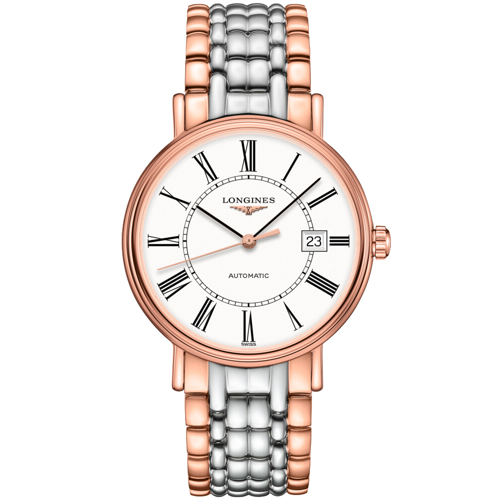 LONGINES 浪琴 Presence 羅馬機械錶-40mm L4.922.1.11.7