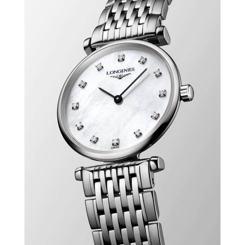 LONGINES 浪琴 嘉嵐系列限量鑽石女錶-24mm L4.209.4.87.6
