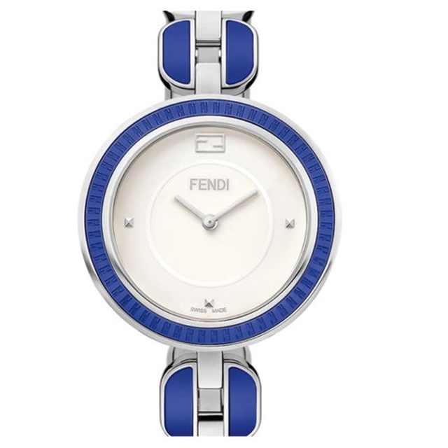 FENDI 芬迪 MY WAY獨特魅力時尚腕錶/白/36mm/F357034003