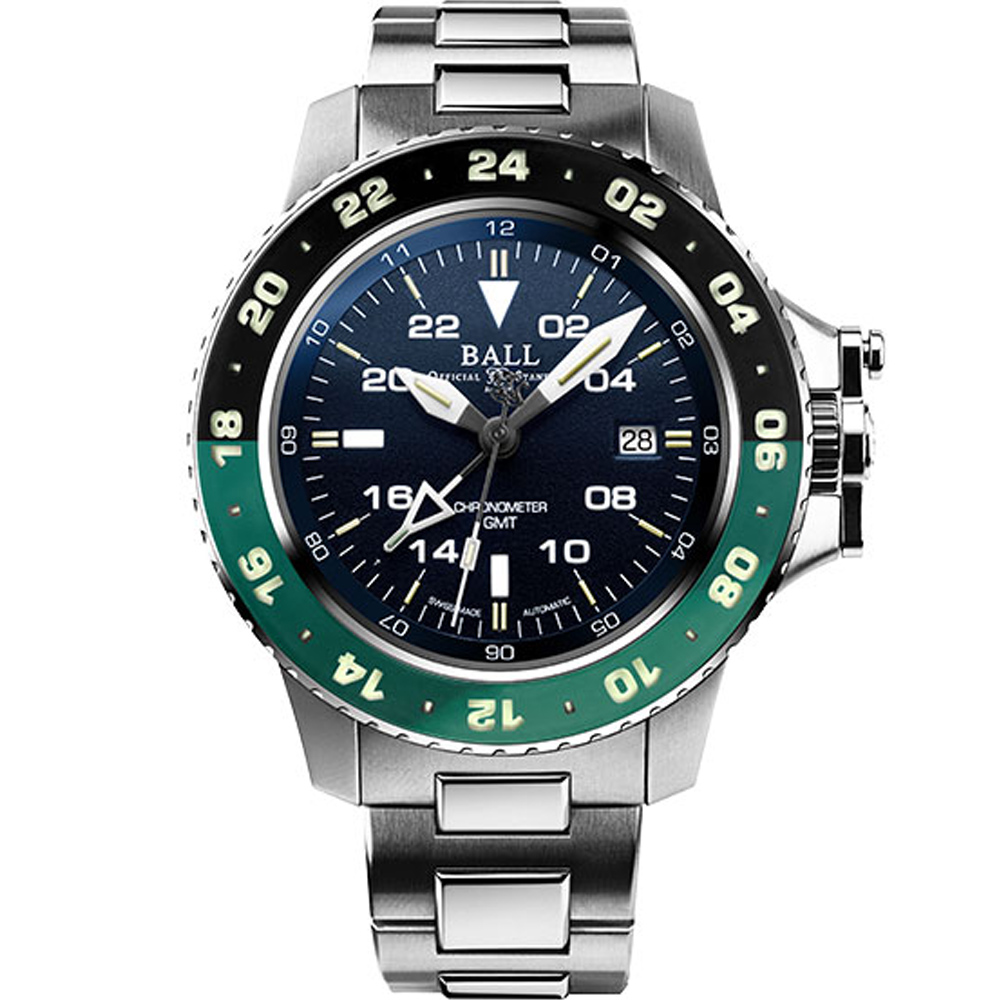 Ball 波爾 錶Engineer GMT II 兩地時間機械錶(DG2018C-S11C-BE)
