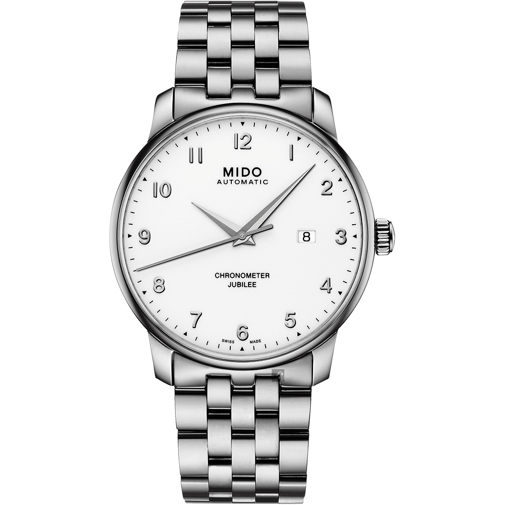 MIDO 美度 官方授權 Baroncelli 永恆系列天文台認證機械錶 百貨周年慶 M0376081101200