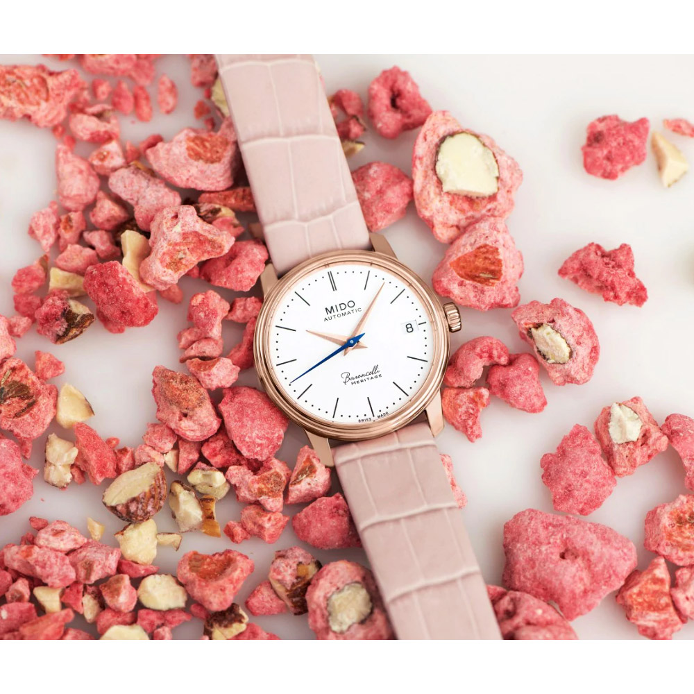 MIDO 美度 官方授權 Baroncelli Heritage 機械女錶 百貨周年慶 M0272073601000