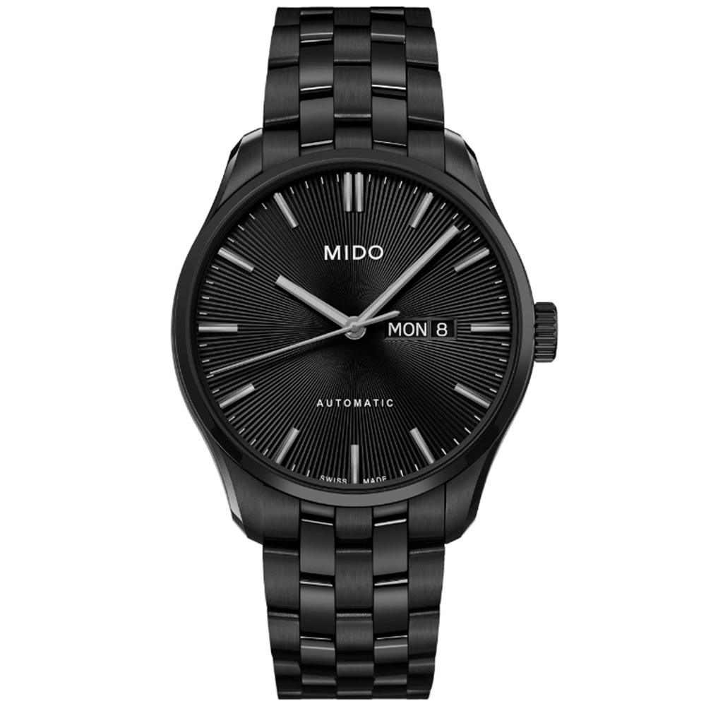 MIDO 美度 官方授權 Belluna Sunray 皇家艾爾伯特機械錶 百貨周年慶-42.5mm M0246303305100