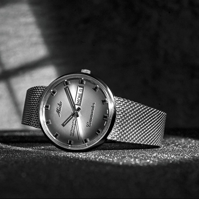 MIDO 美度 官方授權 COMMANDER SHADE 米蘭帶機械錶 雙11禮遇-37mm M842942711
