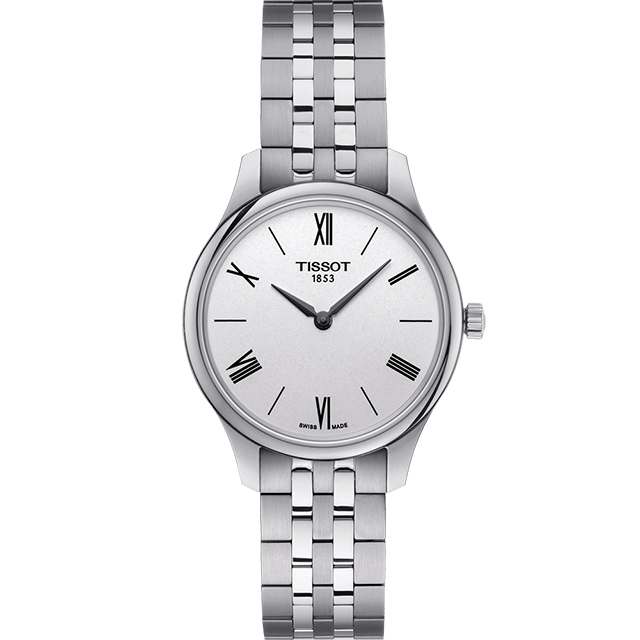 TISSOT 天梭 T-TRADITION 蟬翼超薄女錶