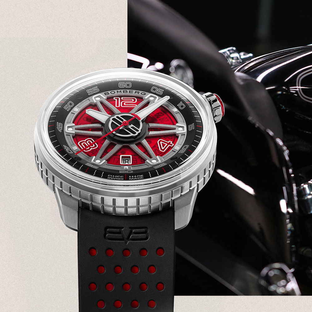 BOMBERG 炸彈錶 BB-01自動機械系列 全鋼紅面自動大三針_CT43ASS.22-1.11