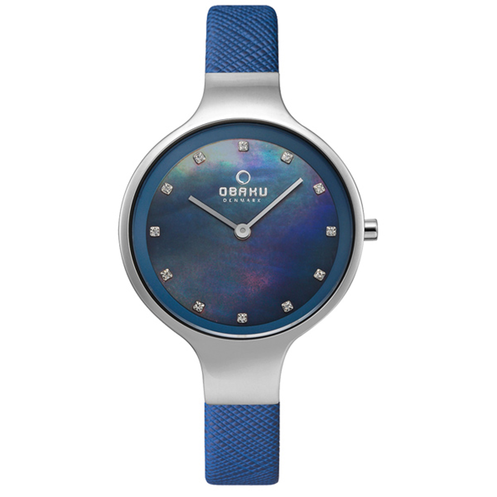 OBAKU 星光眷戀時尚皮帶錶-V173LXCLRA