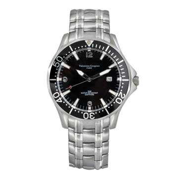 valentino coupeau范倫鐵諾古柏豪情邁動腕錶(黑)