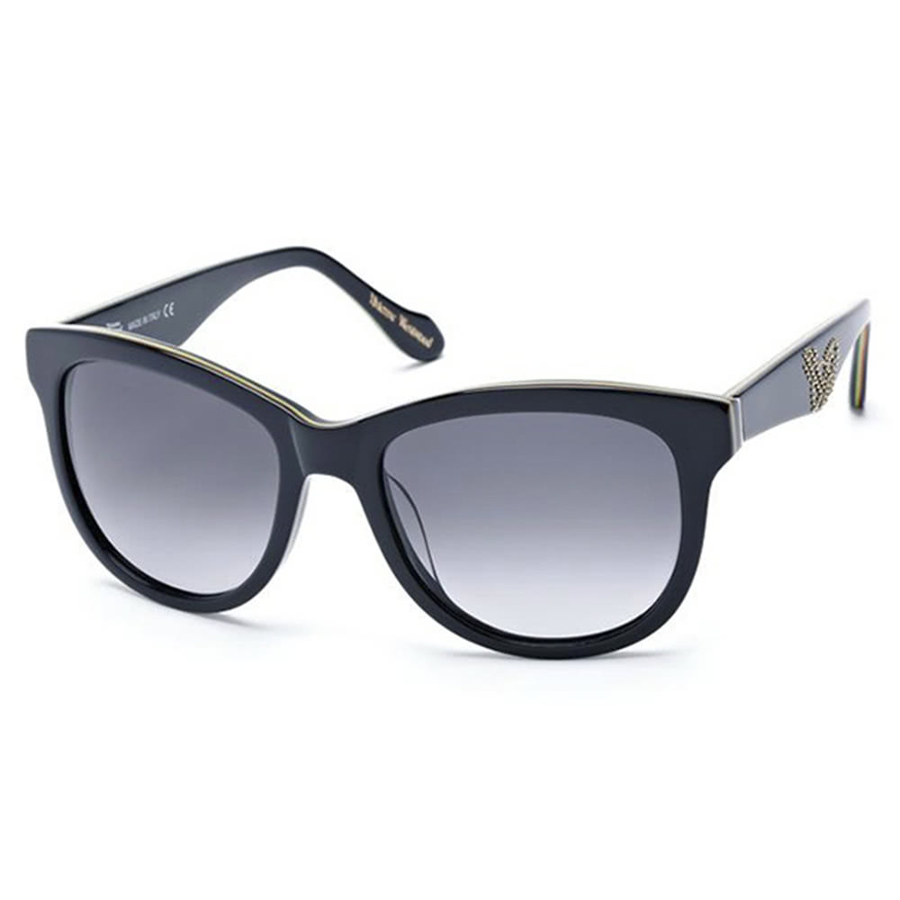 Vivienne Westwood】英國精品時尚典雅系列造型太陽眼鏡(VW76901-黯黑 