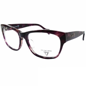Pepe Jeans 英倫時尚渲染雲彩低調龐克星型暗花光學鏡框 (紫) PJ734102-719