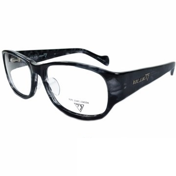 Pepe Jeans 英倫時尚渲染雲彩低調龐克星型暗花光學鏡框 (灰黑) PJ734103-918