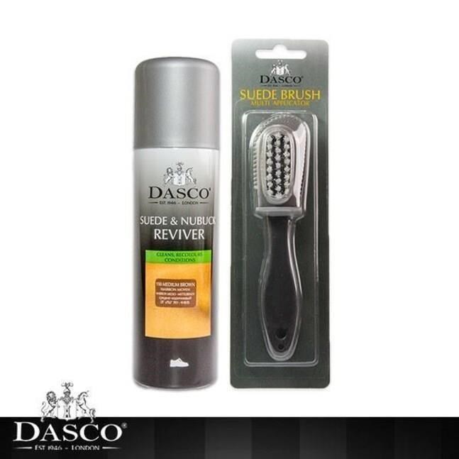 DASCO 伯爵 麂皮補色噴劑+多功能麂皮刷 補色 增豔 恢復