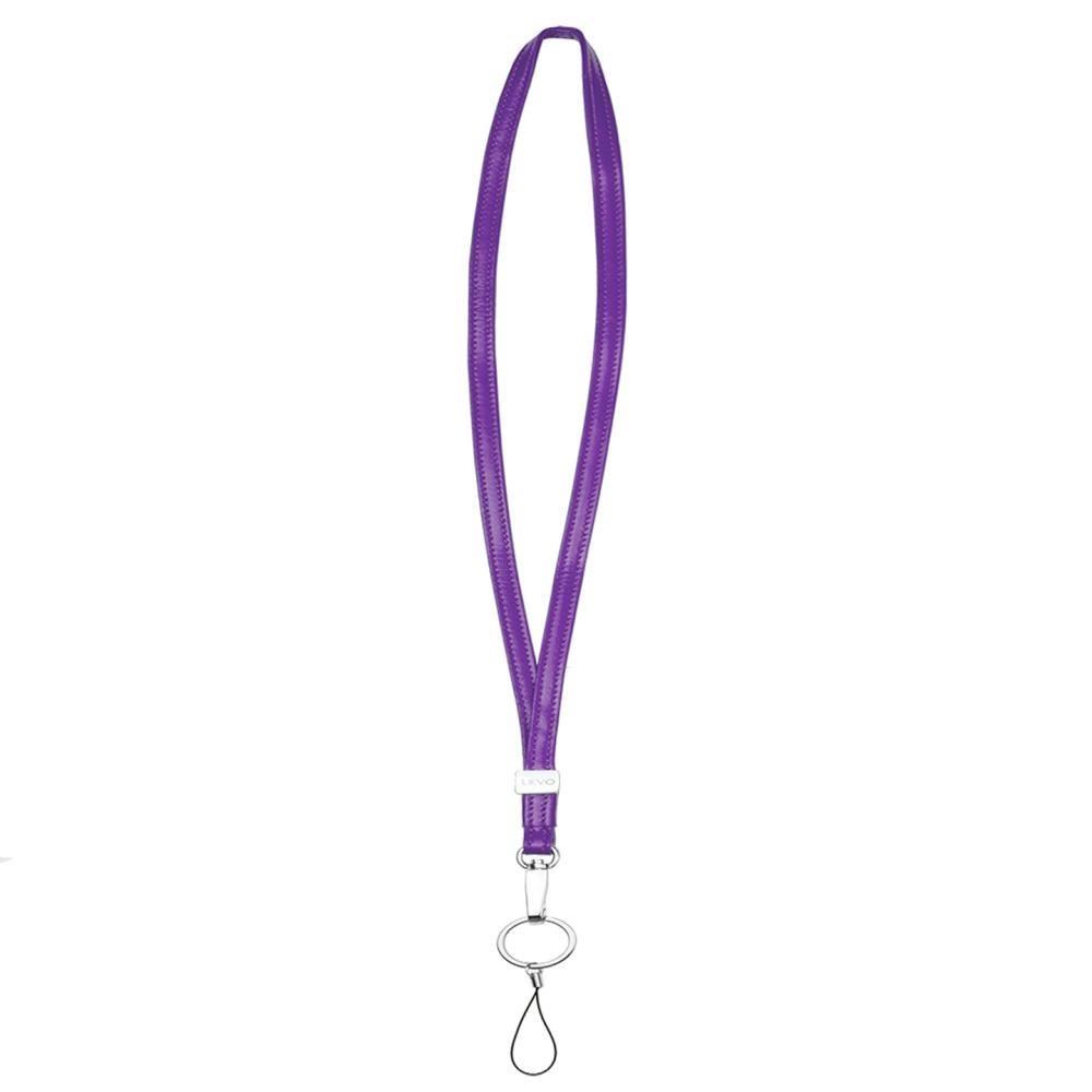 LIEVO ACCESSORY 小羊皮頸繩 深紫紅