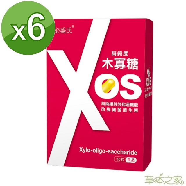 草本之家 木寡糖30粒X6盒