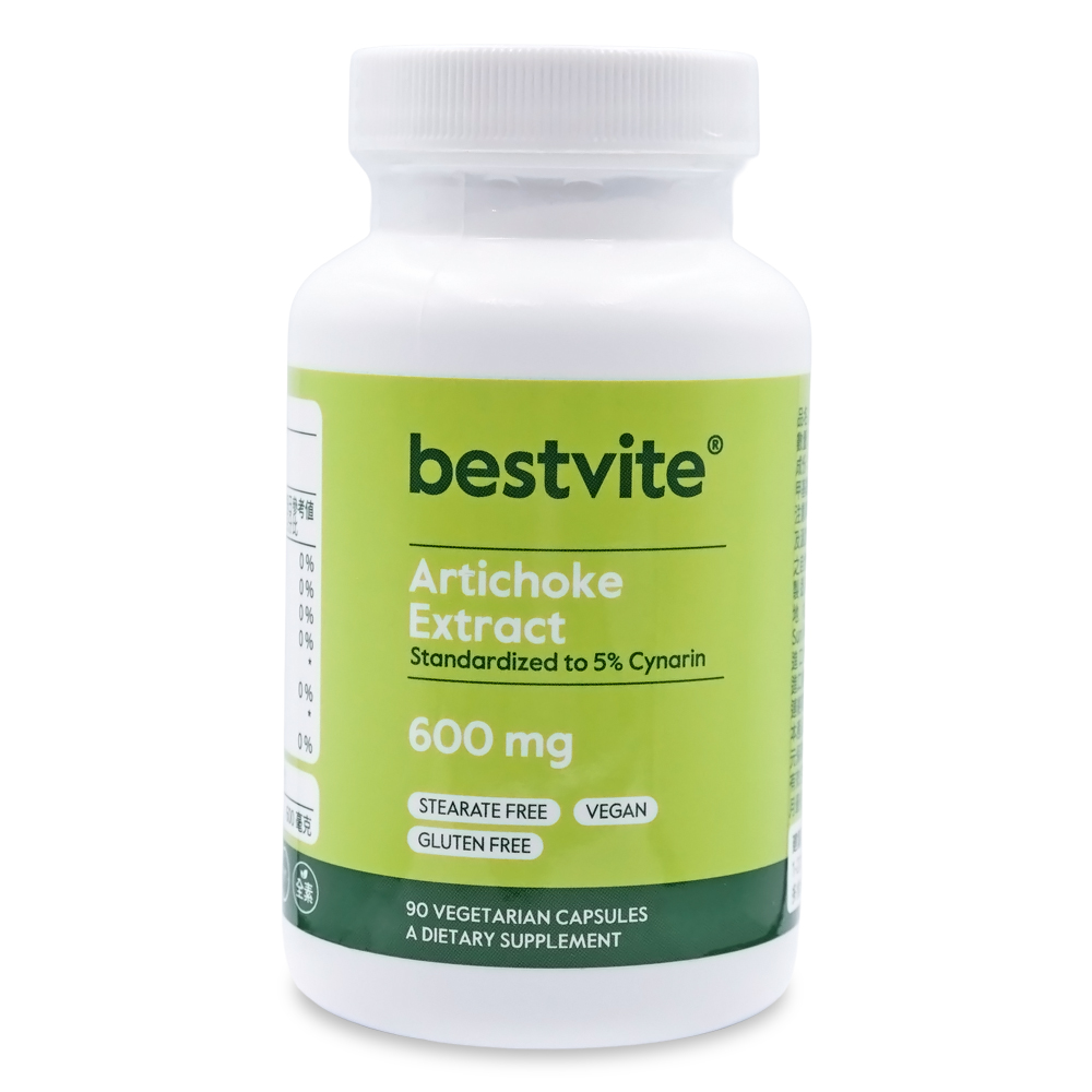 Bestvite 必賜力 朝鮮薊萃取600mg膠囊1瓶 (90顆)