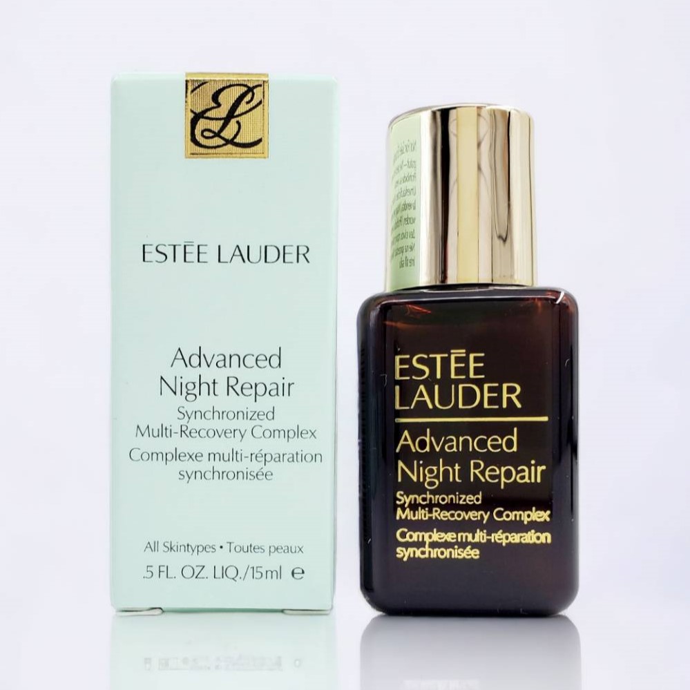 ESTEE LAUDER 雅詩蘭黛 DNA特潤超導修護露 15ml 小棕瓶 限量加大版