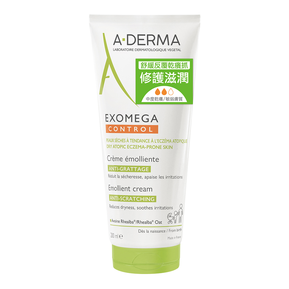 A-DERMA艾芙美 燕麥新葉益護佳營養霜200ml