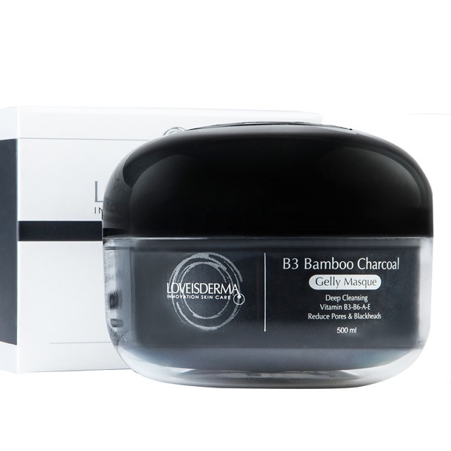 LOVEISDERMA 愛斯德瑪 竹炭深層淨顏凝膠面膜 500ml