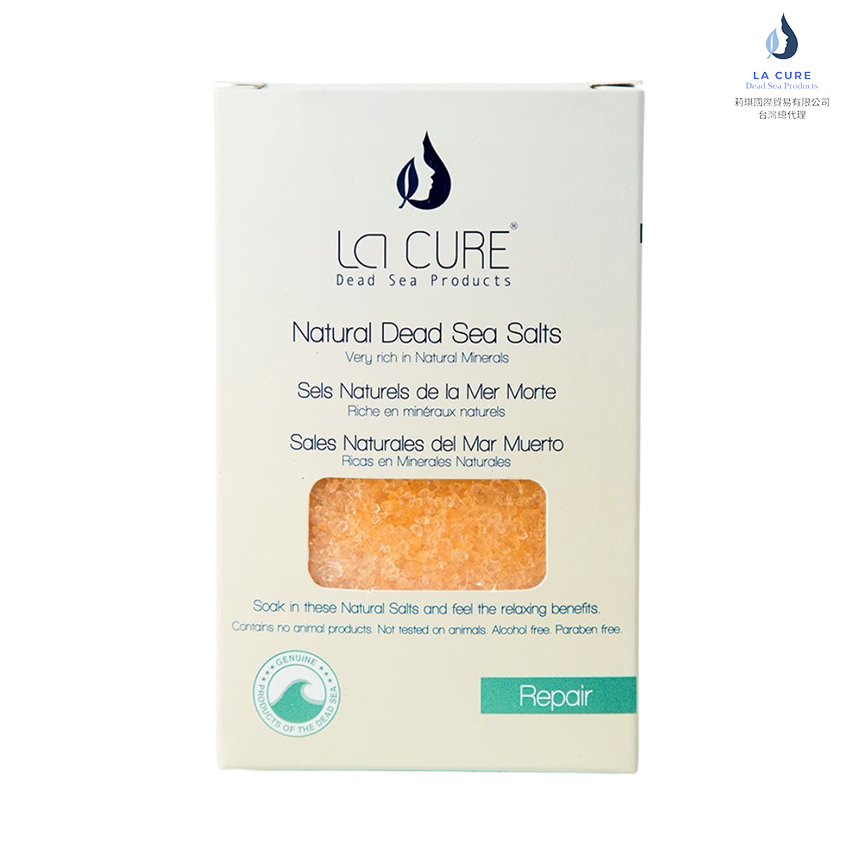 La Cure 藍琪兒 死海活性礦物沐浴鹽-橘500g《小顆粒裝》Dead Sea Bath Salt-peach