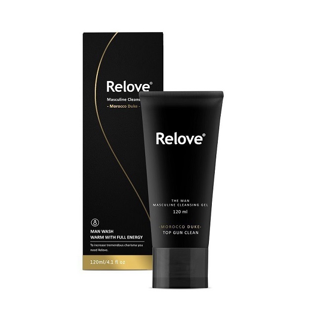 Relove 男性專用私密潔淨凝露-摩洛哥公爵(溫感)