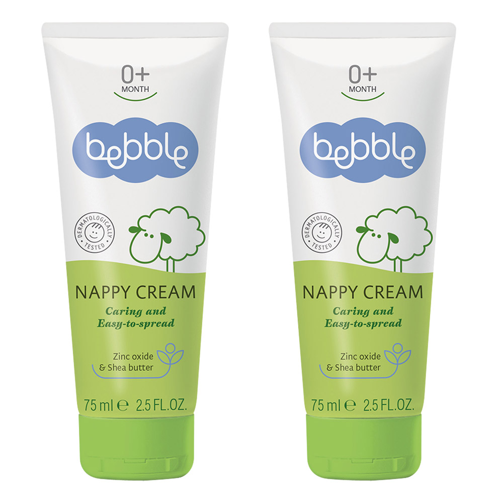 Bebble 貝朵 親膚屁屁膏75ml(二入組)