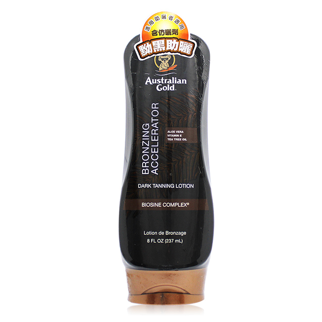 Australian Gold 金色澳洲急速黝黑助曬乳液8oz 237ml