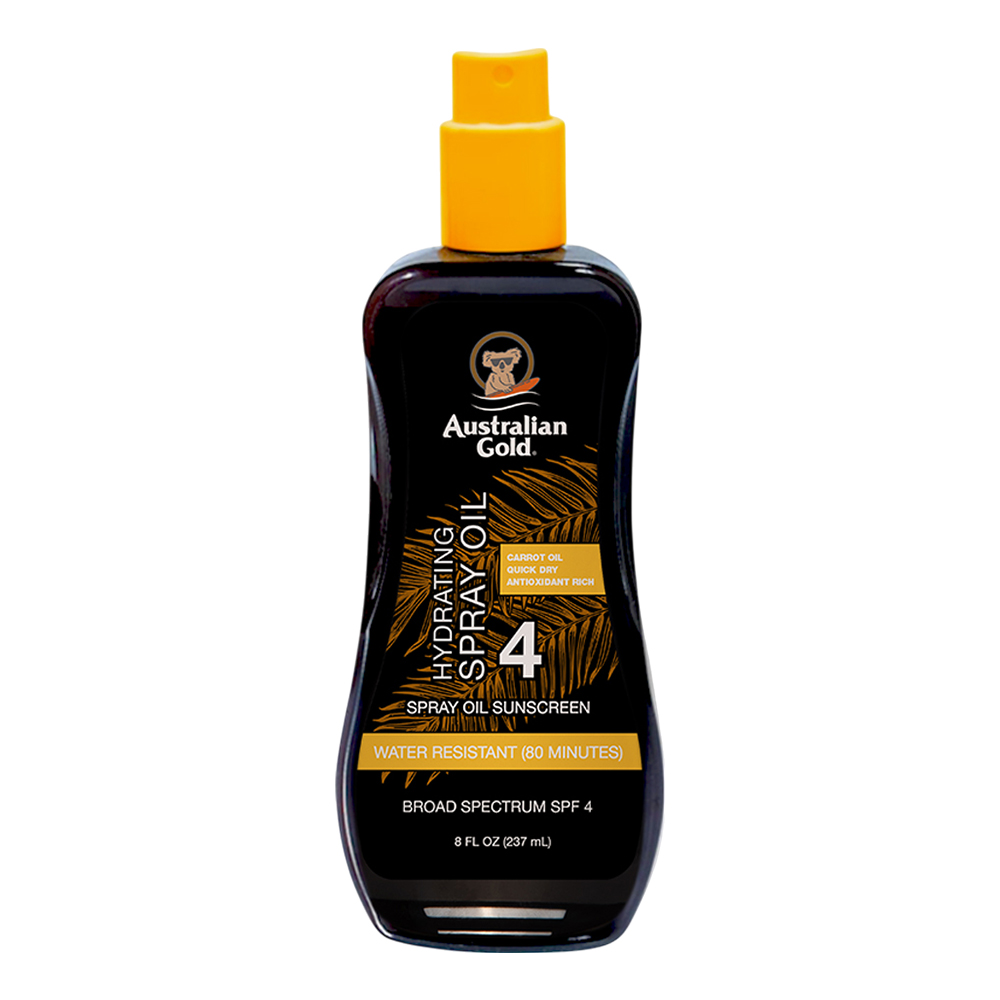 Australian Gold 金色澳洲 防護胡蘿蔔助曬油SPF4(8oz/237ml)