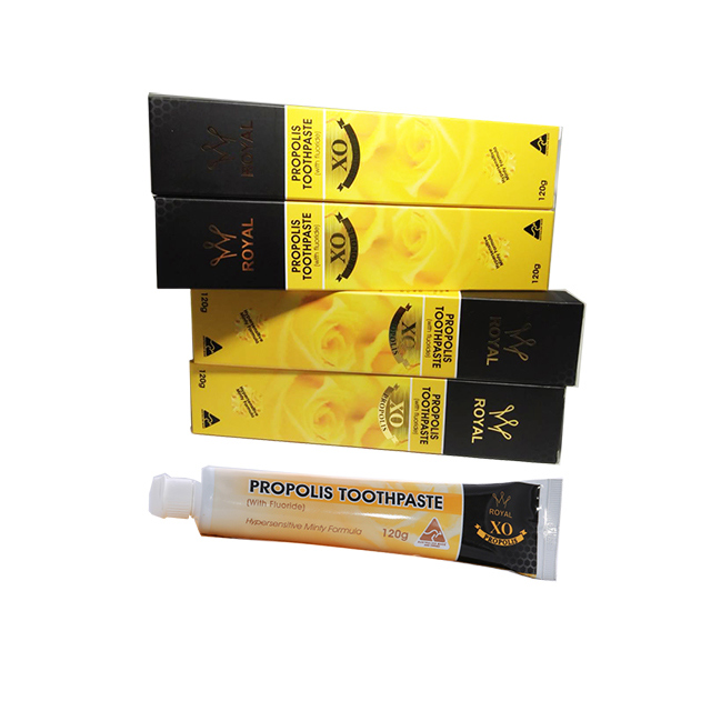 【澳洲Natures Care】皇家陳年蜂膠牙膏含氟化物薄荷口味(120g/條4入組)(澳洲蜂膠牙膏)