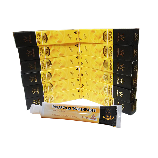 【澳洲Natures Care】皇家陳年蜂膠牙膏含氟化物薄荷口味(120g/條12入組)(澳洲蜂膠牙膏)