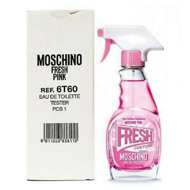 MOSCHINO 小粉紅清新淡香水 100ml-Tester包裝