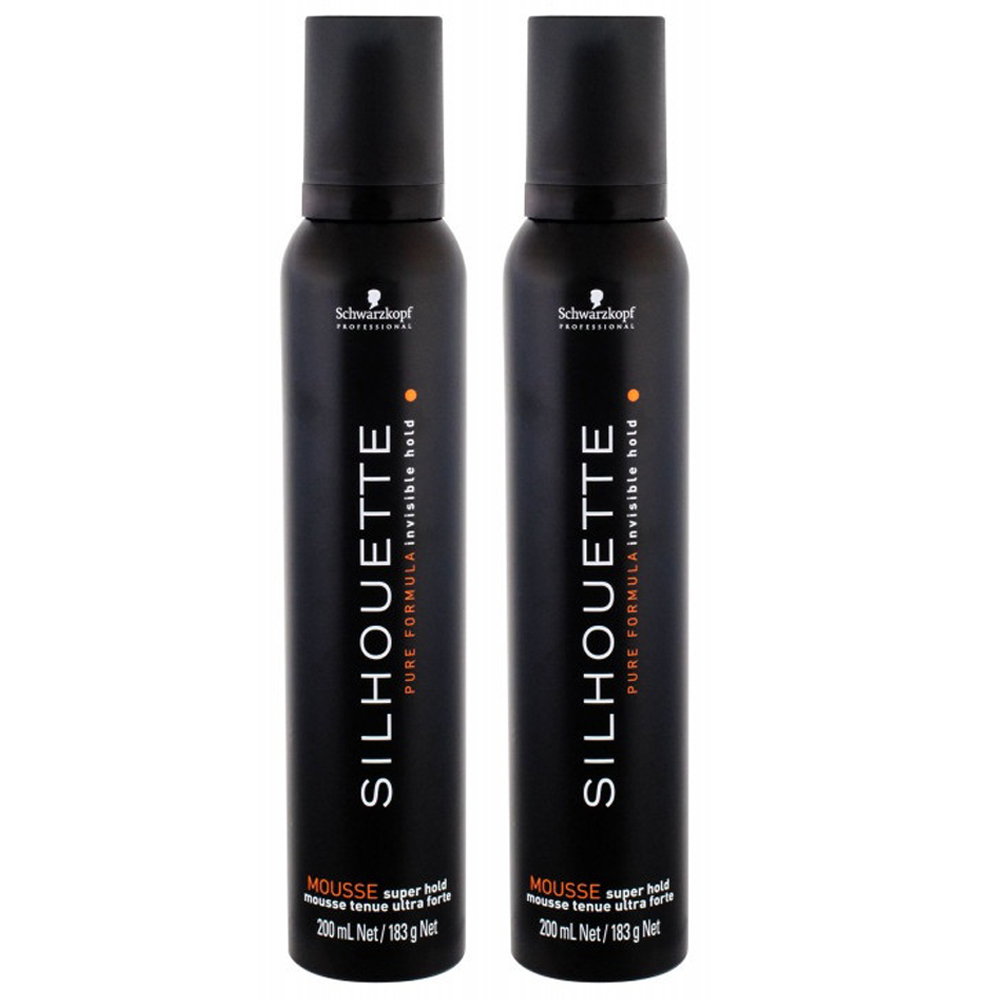 SCHWARZKOPF 施華蔻 黑珍珠塑型慕斯 200ml (2入)