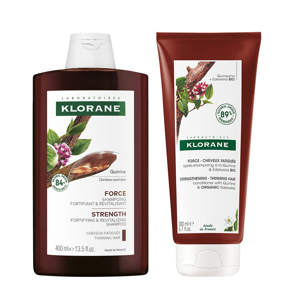 KLORANE 蔻蘿蘭 養髮強韌洗潤特惠組
