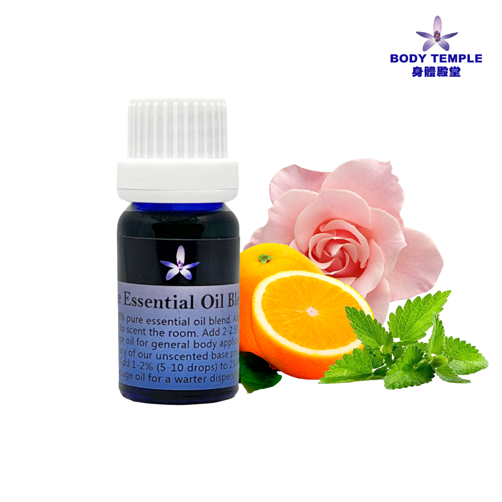 Body Temple 身體殿堂 溫暖人心複方純芳療精油10ml