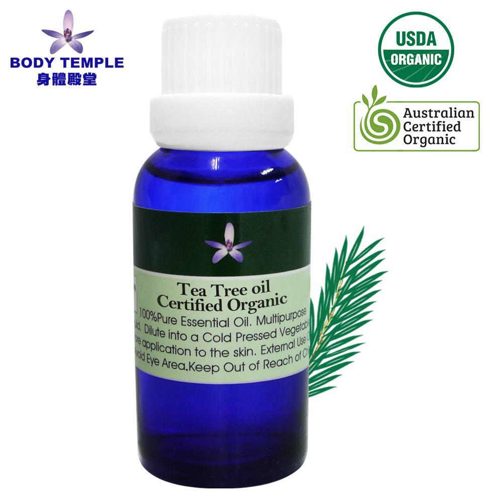 Body Temple 身體殿堂 100%有機茶樹芳療精油(Tea tree)30ml