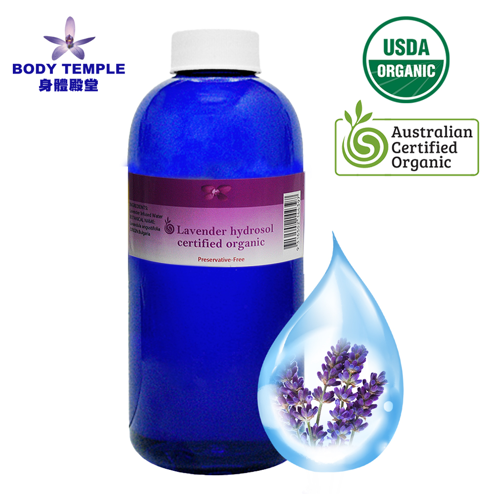 Body Temple 身體殿堂 100%有機薰衣草精油純露500ml