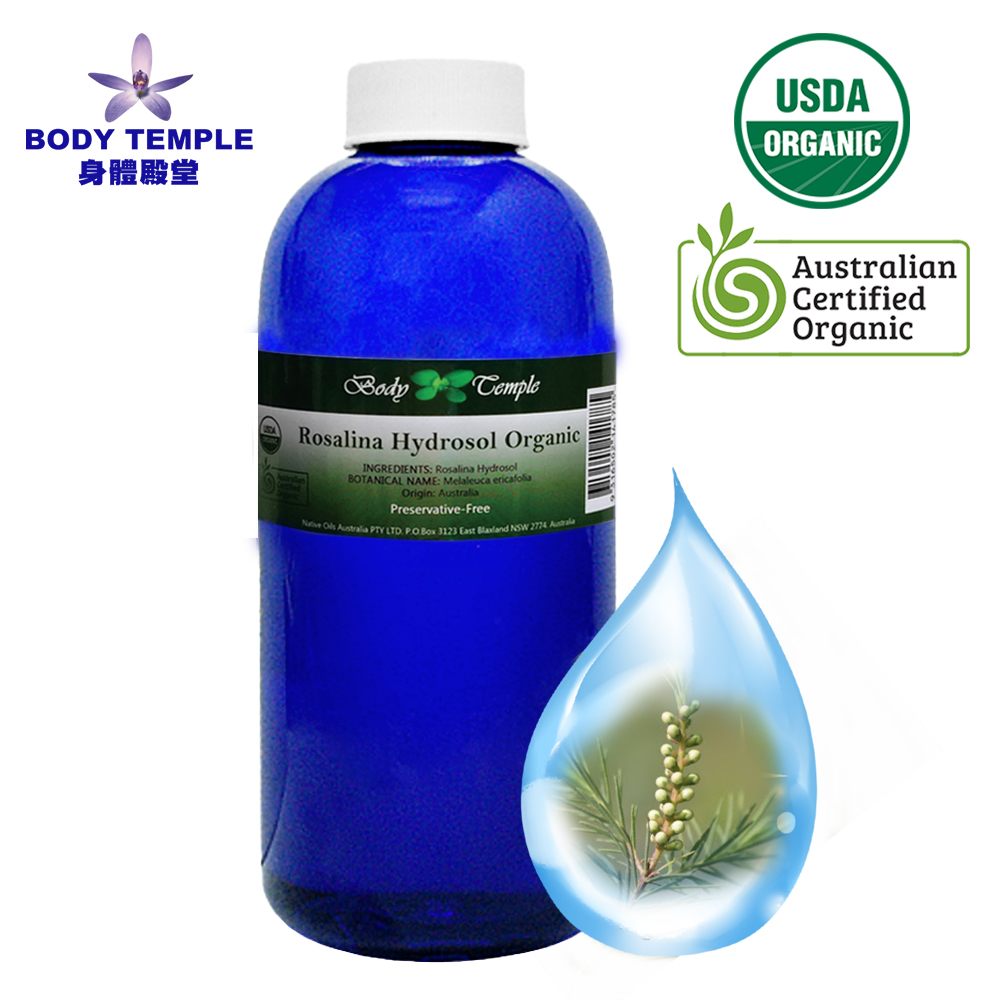 Body Temple 身體殿堂 100%有機沼澤茶樹(Rosalina)精油純露 500ml